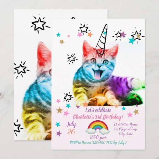 Ich bin so fleißig! einladung (Vorne/Hinten)