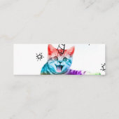 Ich bin so fleißig! mini visitenkarte (Rückseite)