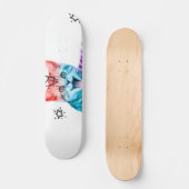 Ich bin so fleißig! skateboard (Vorderseite)