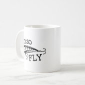 Ich bin so fliegend kaffeetasse (Vorderseite Links)