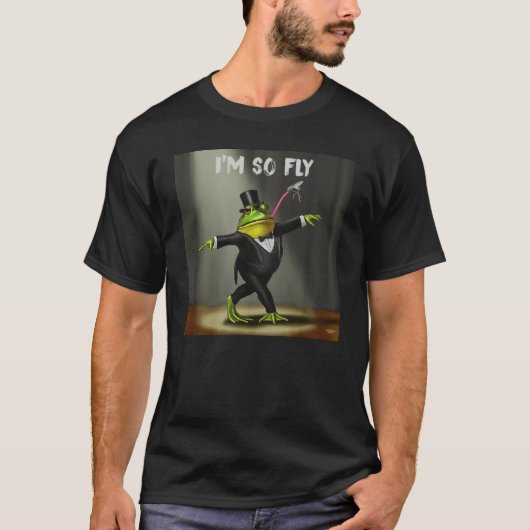 Ich bin so fliegend! T-Shirt (Vorderseite)