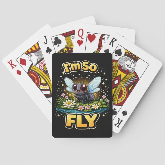 Ich bin so flott spielkarten (Rückseite)