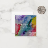 Ich bin so froh, dass du geboren warst mitteilungskarte (Vorderseite/Rückseite Beispiel)