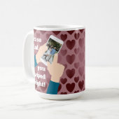 Ich bin so froh, dass du richtig geschwommen hast! kaffeetasse (Vorderseite Links)