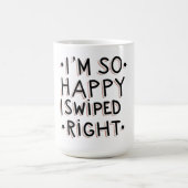 Ich bin so froh, dass ich richtig geschwommen bin kaffeetasse (Mittel)