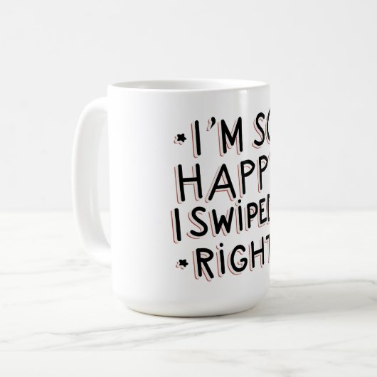 Ich bin so froh, dass ich richtig geschwommen bin kaffeetasse (Vorderseite Links)