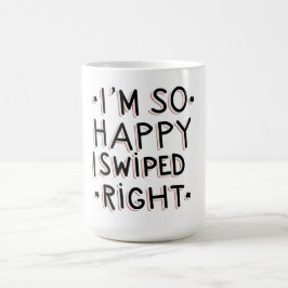 Ich bin so froh, dass ich richtig geschwommen bin kaffeetasse