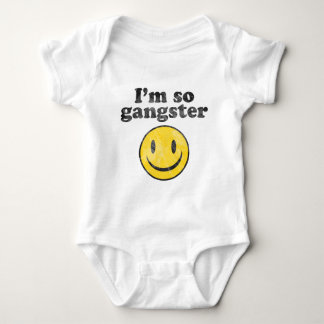 Ich bin so Gangster Baby Strampler