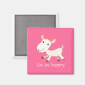 Ich bin so glücklich, Goat Magnet (Vorderseite/Rückseite)