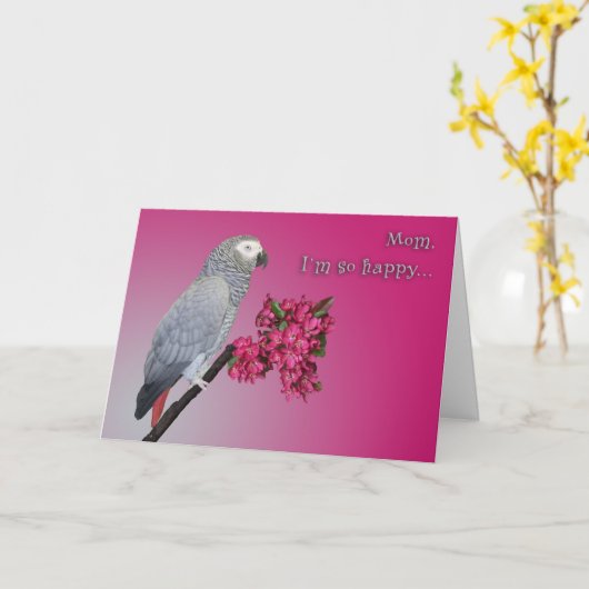 Ich bin so glücklich karte (Gelbe Blume)