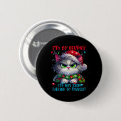 Ich bin so gruselig, dass ich nicht einmal mit mei button (Vorne & Hinten)