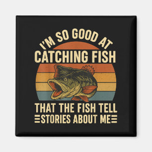 Ich bin so gut darin, die Fiell-Geschichten zu erf Magnet