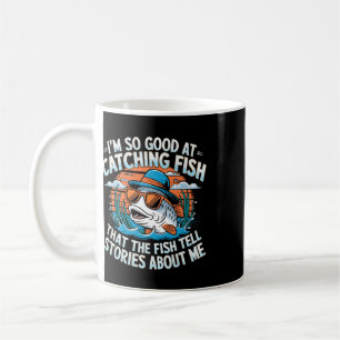 Ich bin so gut im Fische fangen, dass die Fische G Kaffeetasse