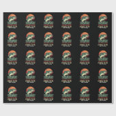 Ich bin so gut im Fische Fangen Geschenkpapier (Flach)