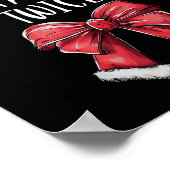 Ich bin so gut Santa Came zweimal Weihnachts Coque Poster (Ecke)