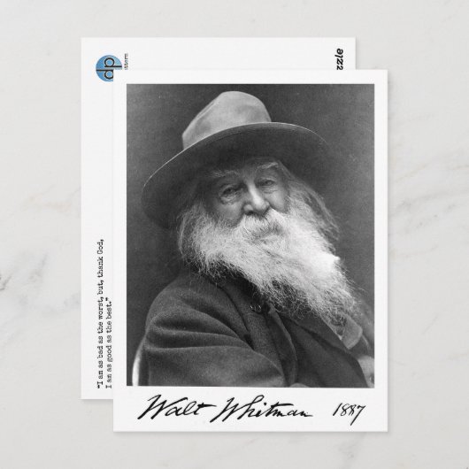 "Ich bin so gut wie das beste" Motivierend Zitat Postkarte (Vorne/Hinten)