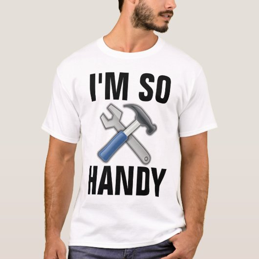ICH BIN SO HANDYMAN T - Shirt T-Shirts (Vorderseite)