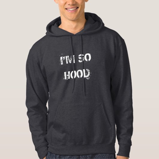 Ich bin SO HAUBE Hoodie (Vorderseite)