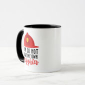 Ich bin so heiß, also habe ich meinen eigenen Feue Tasse (Vorderseite Links)
