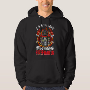 Ich bin so heiß, dass ich mit meinem eigenen Feuer Hoodie