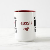 Ich bin so heiß, ich habe mein eigenes .... | Funn Tasse (Zentrum)