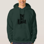 Ich bin so Kamala Brat Green Meme Hoodie (Vorderseite)