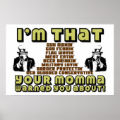 Ich bin so konservativ poster (Vorne)