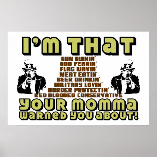 Ich bin so konservativ poster