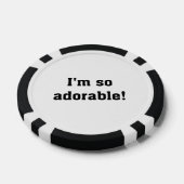 Ich bin so liebenswert pokerchips (Einzeln)
