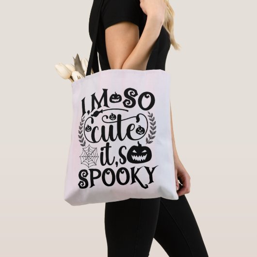 Ich bin so Niedlich, dass es Beängstigend Hallowee Tasche (Von Nahem)