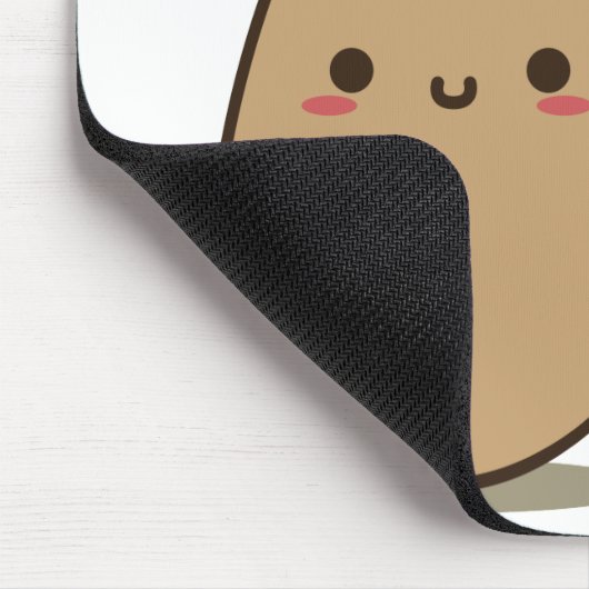 Ich bin so niedlich Kartoffel Mousepad (Ecke)