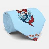 Ich bin so Niedlich Mermaid Thunder_Cove Krawatte (Gerollt)