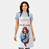Ich bin so Niedlich Mermaid Thunder_Cove Schürze (Getragen)