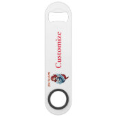 Ich bin so Niedlich Mermaid Thunder_Cove Speed Flaschenöffner (Rückseite)