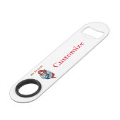 Ich bin so Niedlich Mermaid Thunder_Cove Speed Flaschenöffner (Rückseite Schrägansicht)