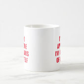 Ich bin so Phantastisch Y2K Funny Zitat Kaffeetasse (Mittel)