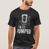 Ich bin so Pumped Diabetes Insulin Diabetik T-Shirt (Vorderseite)