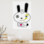 Ich bin so punk! poster (Küche)