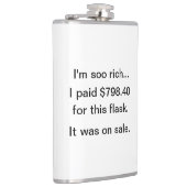 Ich bin so reich! flachmann (Rechts)