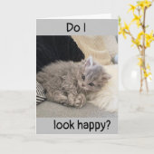 ICH BIN SO **SAD** UND SO **SORRY** CARD KARTE (Gelbe Blume)