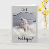 ICH BIN SO **SAD** UND SO **SORRY** KARTE (Gelbe Blume)