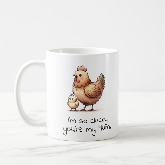 Ich bin so schlau, dass du meine Mutter bist Kaffeetasse (Links)