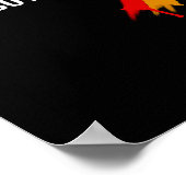 Ich bin so schwul, ich puke Rainbows Poster (Ecke)