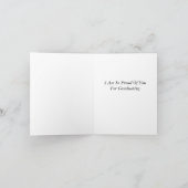 Ich bin so stolz auf dich karte (Innenseite)