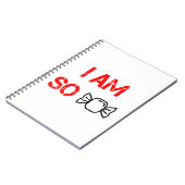 Ich bin so süß notizblock (Linke Seite)