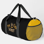 Ich bin so süß, sorry duffle bag (Rechte Ecke)