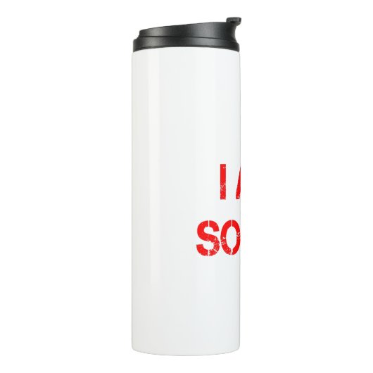 Ich bin so süß thermosbecher (Nach links gedreht)