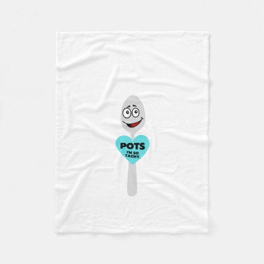 Ich bin so tachy Fleece Blanket (Vorderseite)