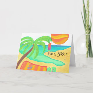 Ich bin so TRAURIG! Karte