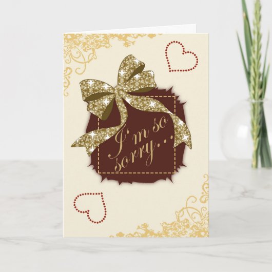 Ich bin so traurig… Karte (Vorderseite)